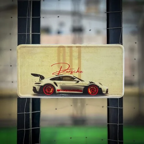 porchse License Plate Poster (Porsche 911) - Image 1